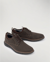 Front view of  Dark Brown Cooper Oxford Shoes.