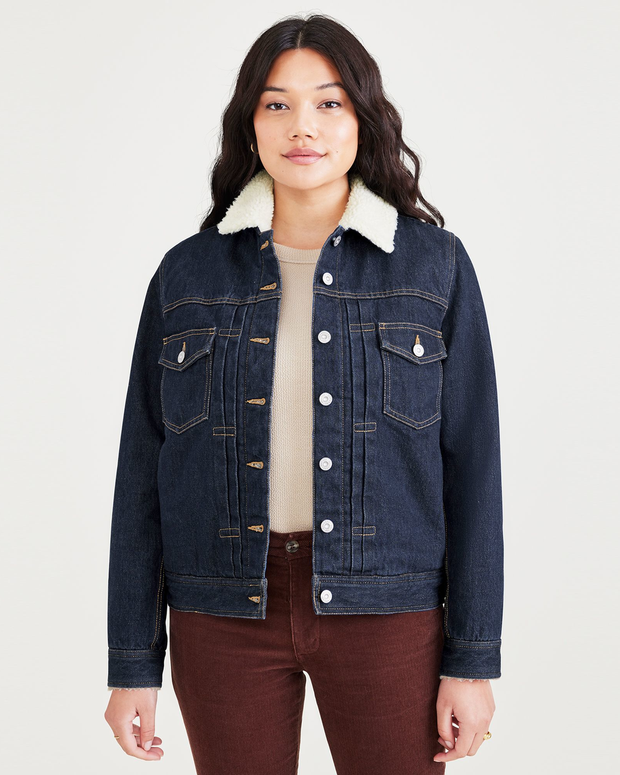 Original sherpa trucker clearance jacket