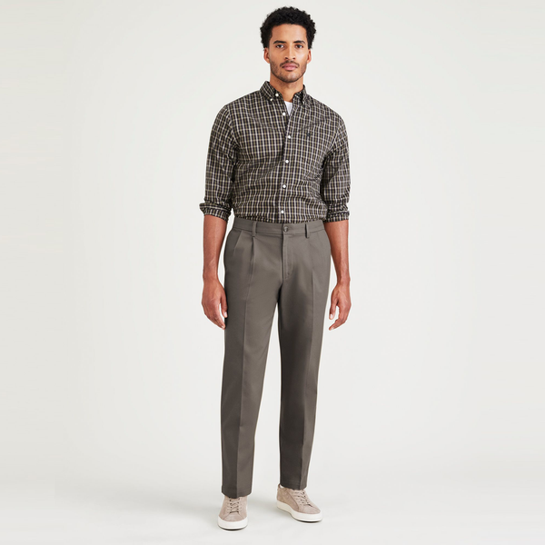 Signature Khaki Pants Dockers Pleated Relaxed Fit Pants Dockers