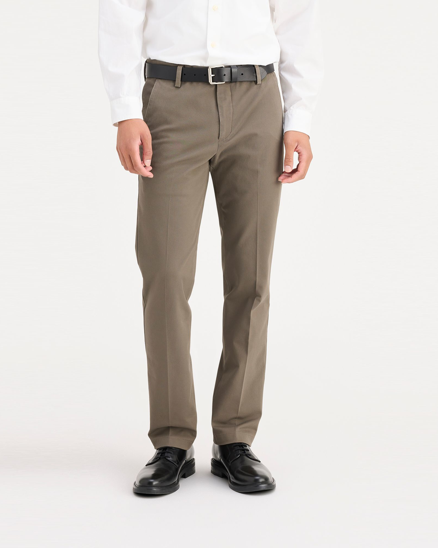 Chino Pants Dockers Men's Workday Khaki Classic Fit Smart 360 Flex