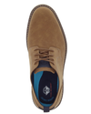 View of  Dark Tan Elmington Shoes.