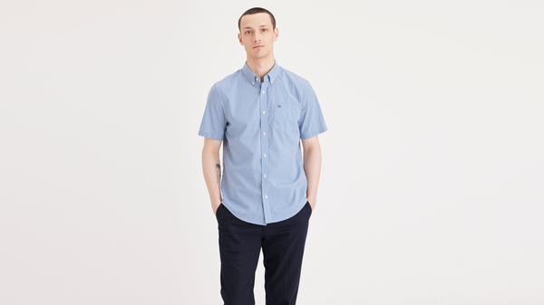 Signature Stain Defender Shirt, Classic Fit – Dockers™