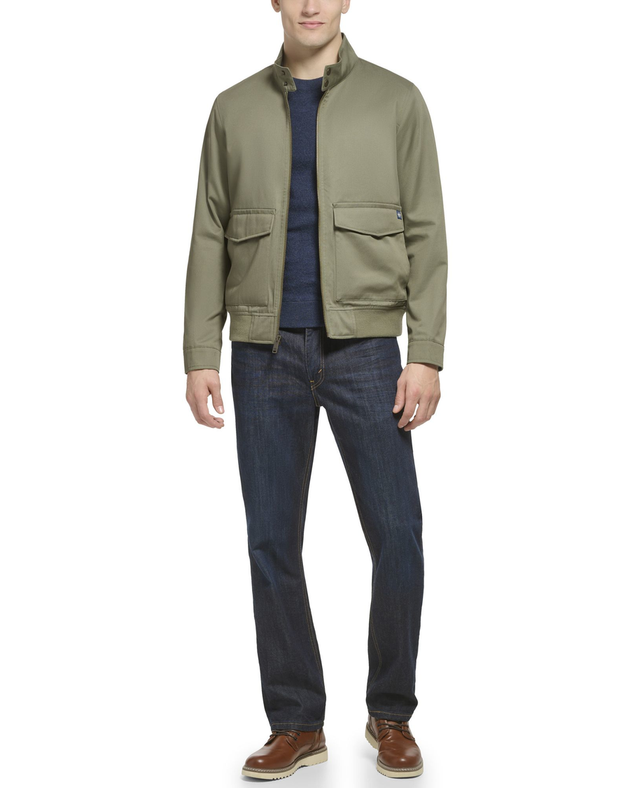 Poly Cotton Twill Barracuda Bomber w Harrington Pockets Dockers