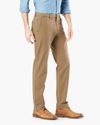 Side view of model wearing Ermine Motion Chinos, Tapered Fit (Big and Tall).
