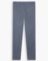 View of model wearing Folkstone Grey Mid-Rise Collins Trouser with Sculpt, Slim FIt.