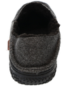 Back view of  Grey Rugged Crashback Clog.