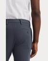 View of model wearing Harris India Ink Workday Khakis, Slim Fit.