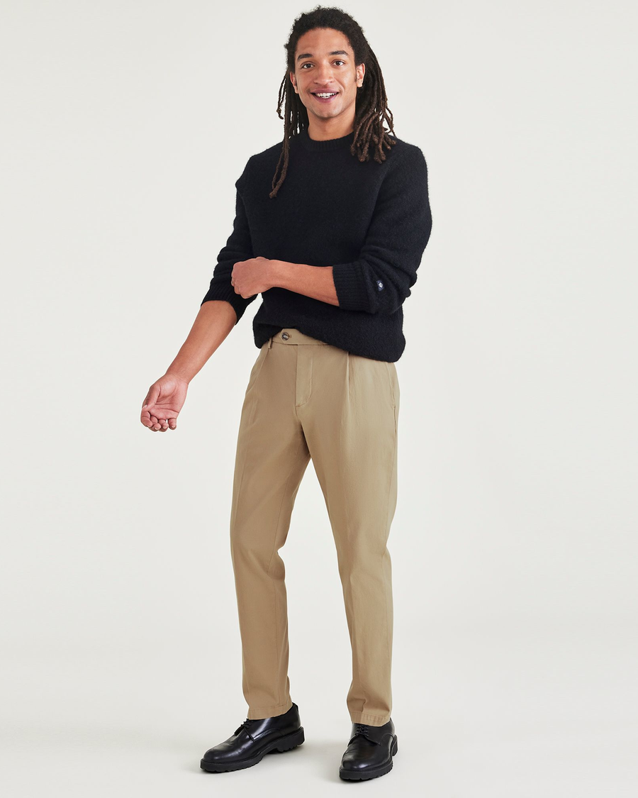 Tapered pants are a type of silhouette. I will explain how to