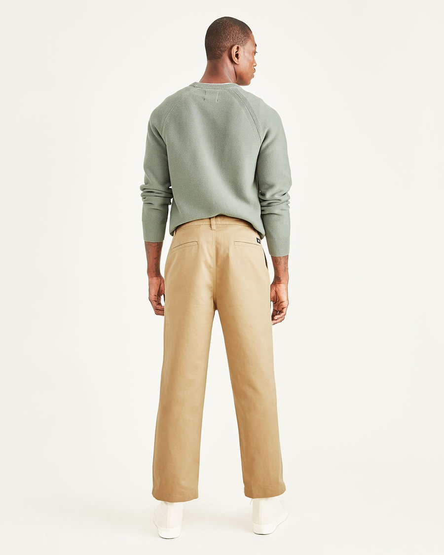 Cropped Khakis Straight Fit Dockers
