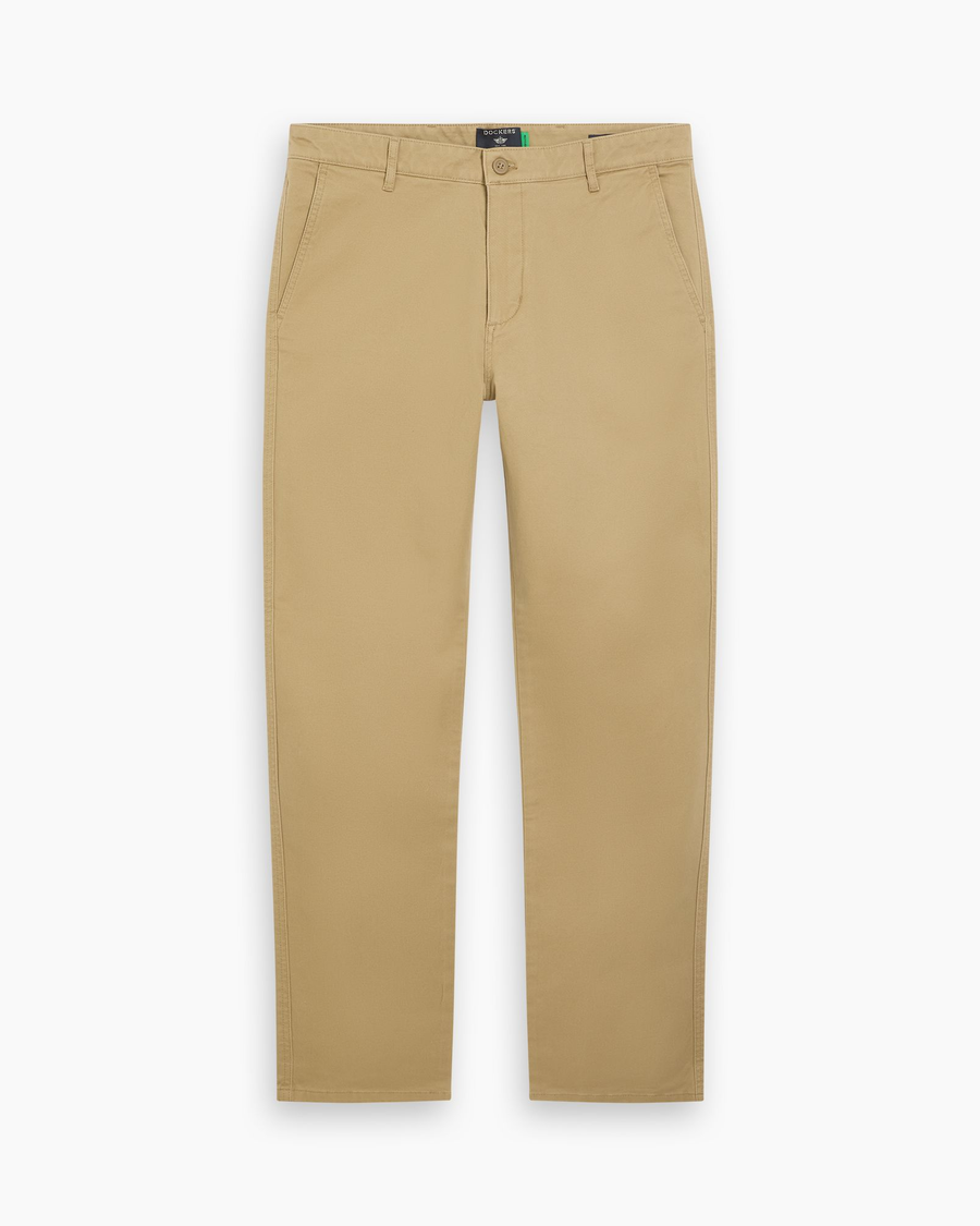 View of model wearing Harvest Gold Original Chinos, Slim Fit.