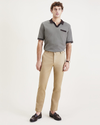 Front view of model wearing Harvest Gold Original Chinos, Slim Fit.