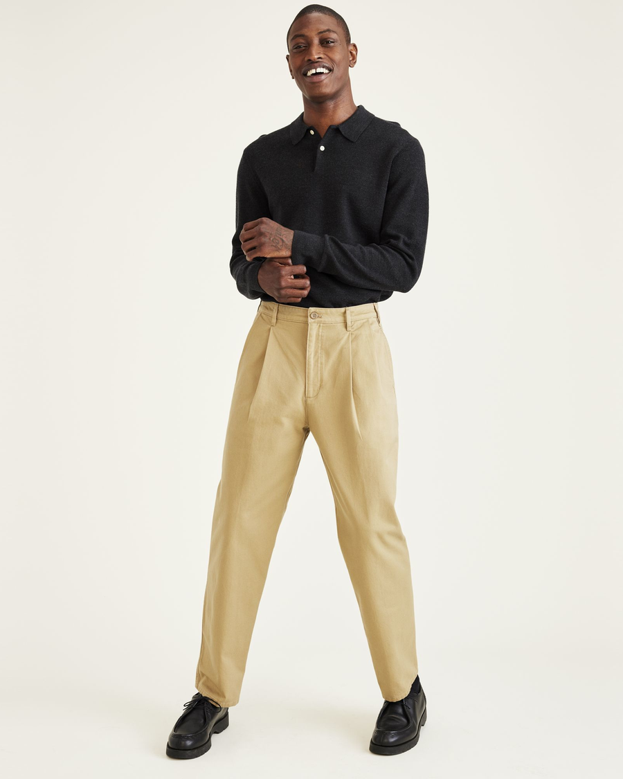 Normal Stretch Canvas Pant-Khaki - The Normal Brand - The Simple Man