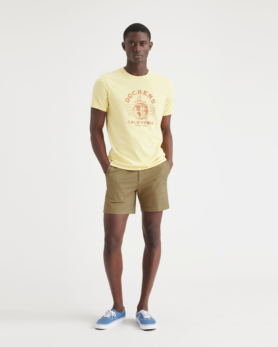 6 shorts men's hot sale