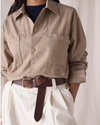 View of model wearing Khaki Dockers® x Transnomadica Dock Shirt, Relaxed Fit.