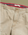 View of model wearing Khaki Tan Cargo Pants - 36 x 26.