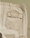 View of model wearing Khaki Tan Cargo Pants - 36 x 26.