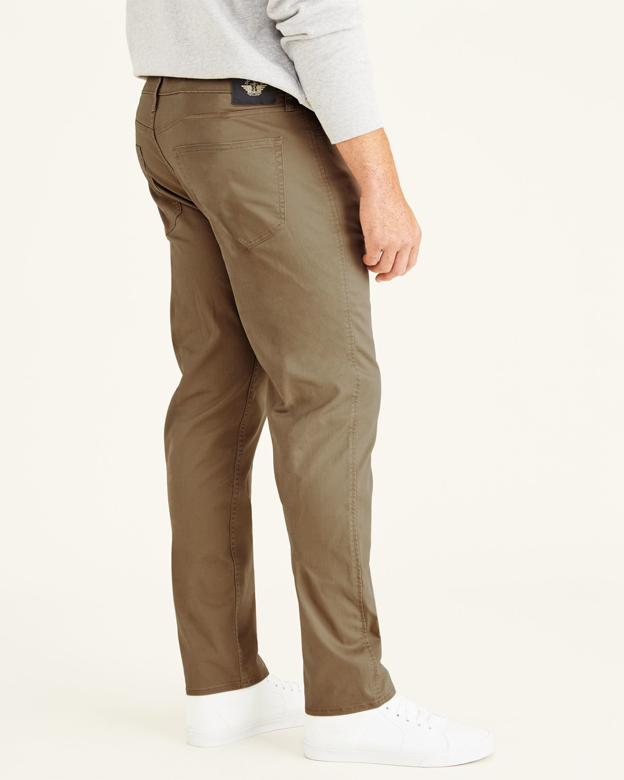 Dockers Jean Cut Straight-fit All Seasons Tech Khaki Pants in Blue for Men