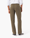 Back view of model wearing Leather Ultimate Chinos, Straight Fit.