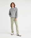 Front view of model wearing Lint Original Chinos, Slim Fit.