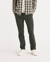 Front view of model wearing Loden Green Ultimate Chino, Slim Fit.