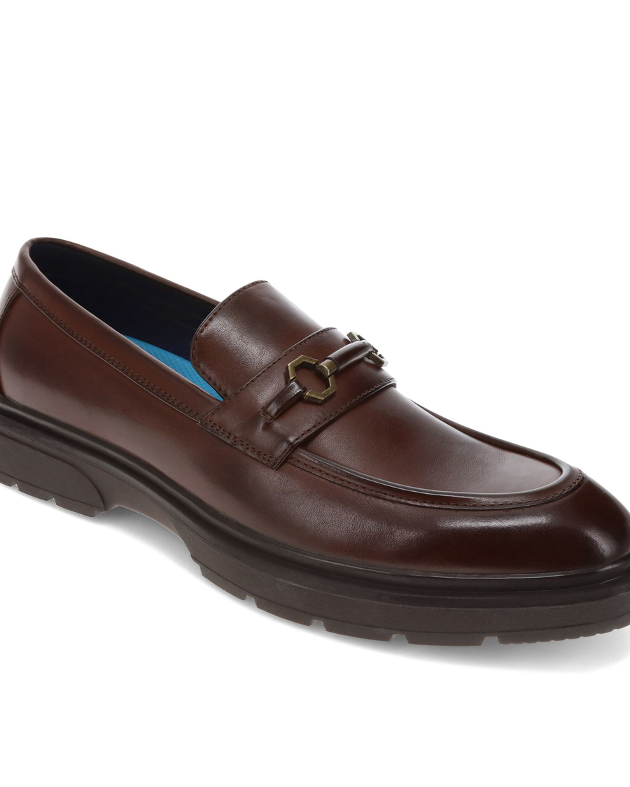 View of  Mahogany Thacher Shoes.