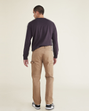 Back view of model wearing Medium Brown California Carpenter Pants, Straight Fit.