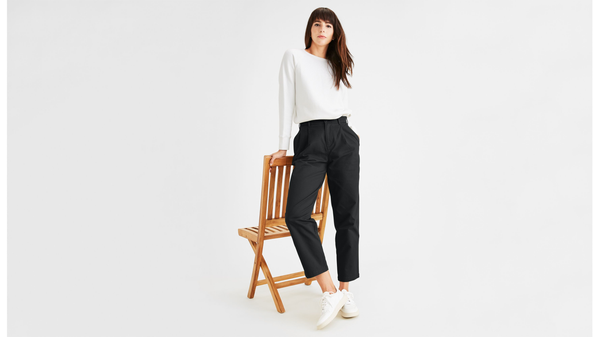 Original Khakis, Pleated, High Waisted Tapered Fit – Dockers®