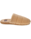 View of  Mink Brown Quilted Micro-Sherpa Scruff Slip-On.