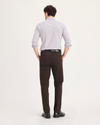 Back view of model wearing Mole Workday Khakis, Slim Fit.