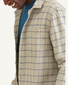 View of model wearing Moonstruck 2 Pocket Workshirt, Regular Fit.