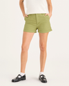 Front view of model wearing Moss Original Chino Short.