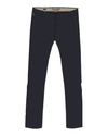 Front view of model wearing Navy Alpha Chinos, Slim Tapered Fit.