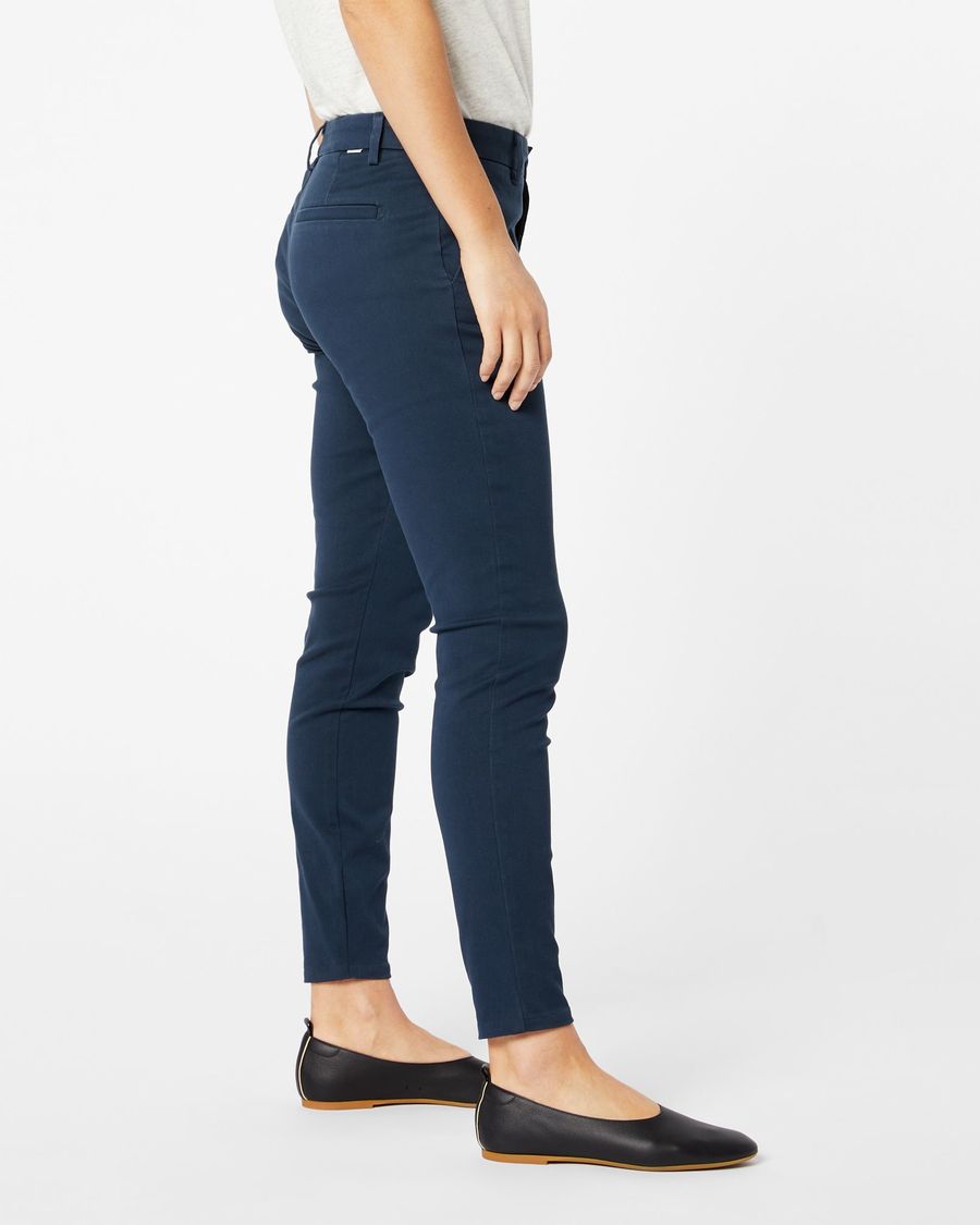 GAP, Pants & Jumpsuits, New Gap Womens Cotton Stretch Slim Fit Pants Grey  Skinny Trousers Large