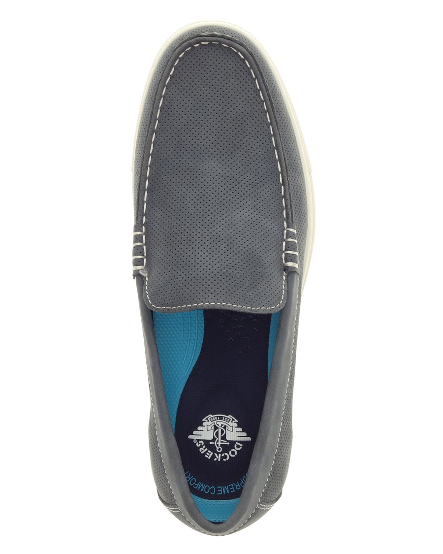 View of  Navy Bancroft Shoes.
