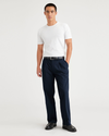 Essential Chinos, Pleated, Classic Fit