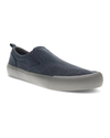 Front view of  Navy / Charcoal Fremont Slip On Sneakers.