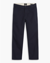 Front view of model wearing Navy Dockers® Made in the USA Chinos, Relaxed Tapered Fit.