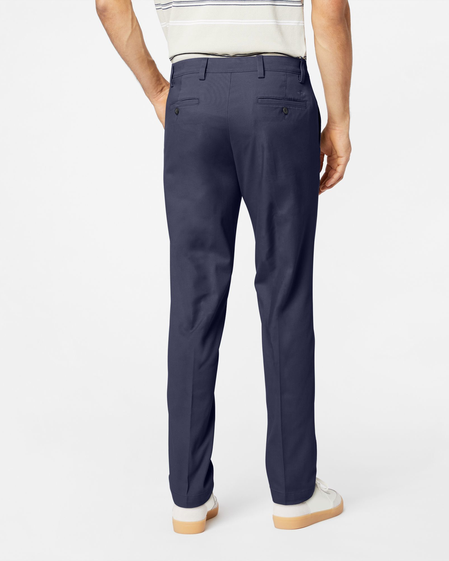 GAP Pantaloni Chino Slim Fit Khaki Uomo – V-Essential Elasticizzati, Marrone, 36W X 30L
