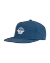 View of  Navy Nylon Baseball Hat.