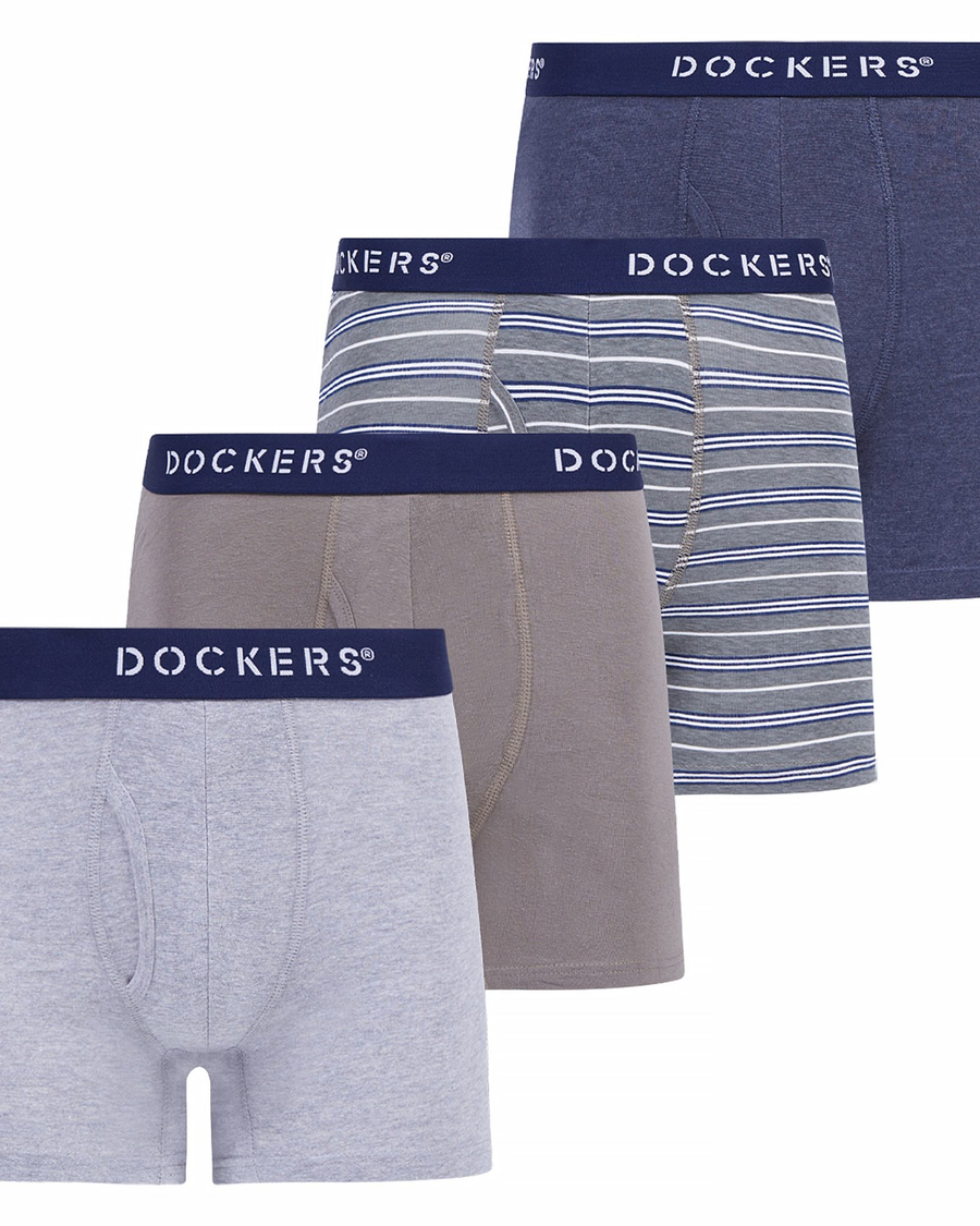 Jockey Underwear Mens Sz XL Boxer Briefs Blue Striped Comfort for sale  online 