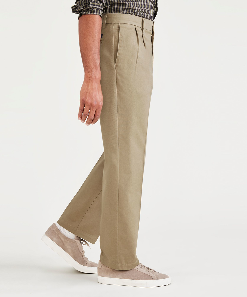 Dockers Signature Stain Defender Slim Creased Chino voor heren, Mooie zwart., 36W / 32L Dockers Signature Stain Defender Slim Creased Chino voor heren, Mooie zwart., 36W / 32L