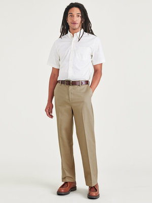 Signature Iron Free Khakis, Relaxed Fit with Stain Defender®