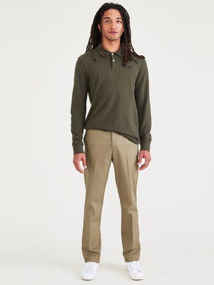 Signature Iron Free Khakis, Slim Fit with Stain Defender®