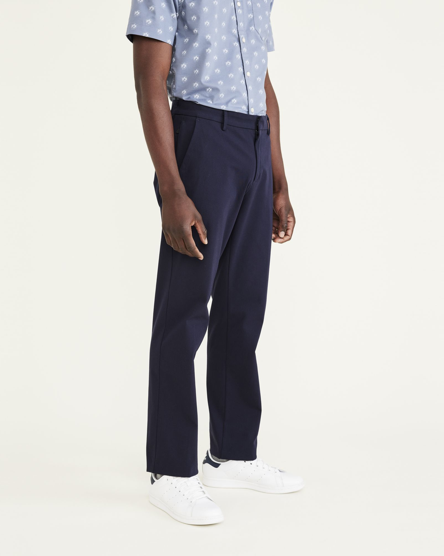 Live Unlimited Straight Cut Trousers, Black at John Lewis & Partners