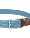 View of  Ocean Blue Stretch Belt, 35 MM.