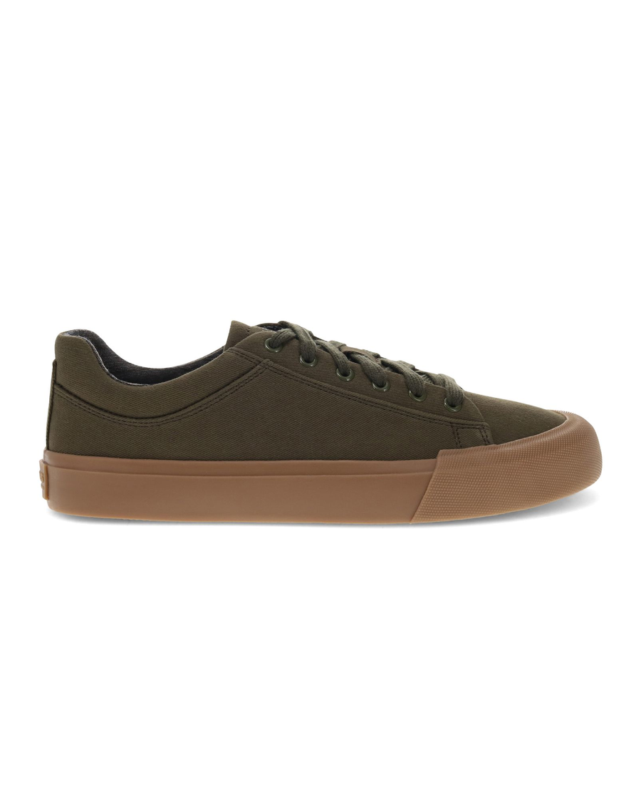 View of  Olive Frisco Sneakers.