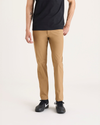 Front view of model wearing Otter Go Pant, Slim Fit with Airweave.