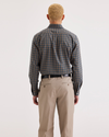 Back view of model wearing Otter Signature Comfort Flex Shirt, Classic Fit.