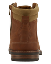 Back view of  Peanut Brown Sutton Moc Toe Boots.