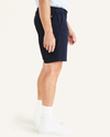 Side view of model wearing Pembroke Ultimate 9.5" Shorts (Big and Tall).